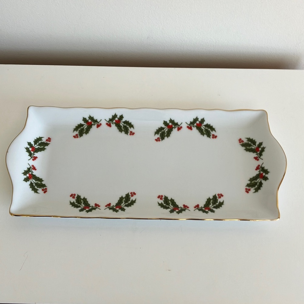 Kashima Porcelain Rectangular Bonbon Dish